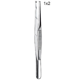 Chirurgisch pincet, Standaard, 1x2 REDA
