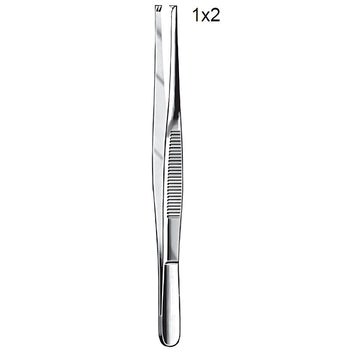Chirurgisch pincet, Standaard, 1x2 REDA
