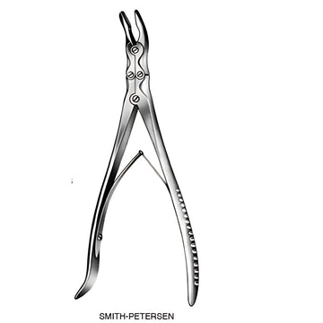 Knabbeltang, Smith-Petersen, gebogen REDA