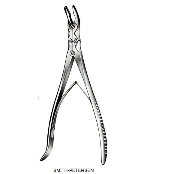 Knabbeltang, Smith-Petersen, gebogen REDA
