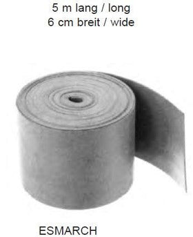 Esmarch, tourniquet (5st) - Besurgical