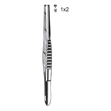 Chirurgisch pincet, standaard, 1x2, USA REDA