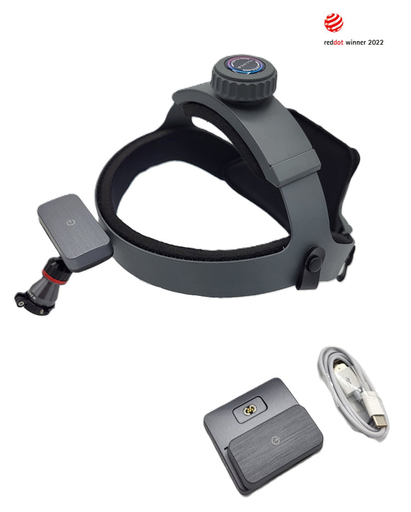 Medische hoofdlamp magnetische batterij - Besurgical