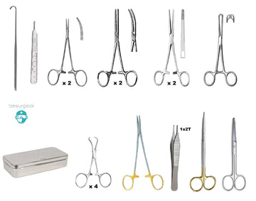 Instrumentenset - Chirurgie - Sterilisatie Kat en Hond - Besurgical