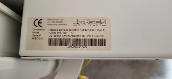 Laparoscopie toren - Rolkar - Trolley - Gebruikt Besurgical