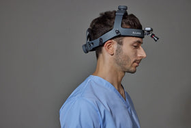 Medische hoofdlamp magnetische batterij Illuco