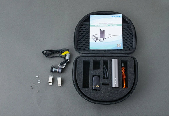 Medische hoofdlamp, universele adapter Illuco