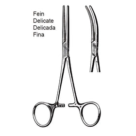 PEAN klem, gebogen, fijn REDA