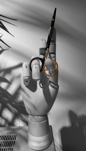 Fijne dissectie schaar Black TC + SC - Besurgical