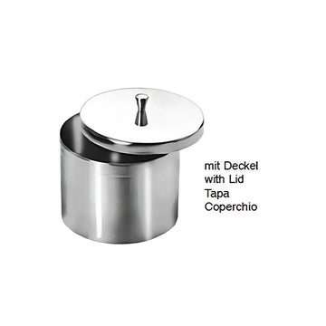 RVS potje met deksel