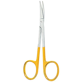 operating scissors, fine, curved, TC, IRIS REDA