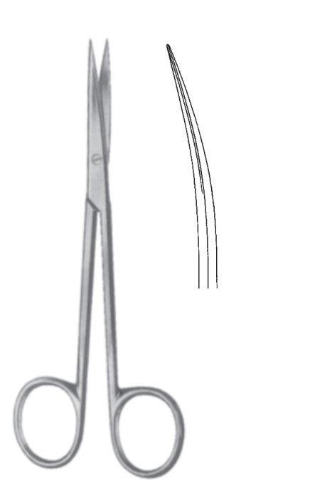 Dissecting scissors, curved, METZENBAUM - Besurgical