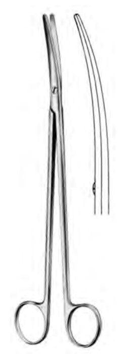 dissecting scissors, curved, METZENBAUM - Besurgical