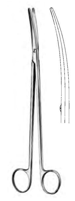 dissecting scissors, curved, METZENBAUM-FINO - Besurgical