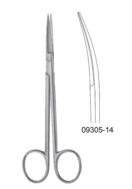 operating scissors, curved, fine, JOSEPH - Besurgical