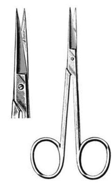 operating scissors, straight, fine, IRIS - Besurgical