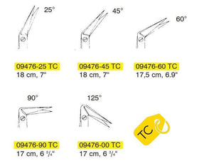 vascular scissors, DIETRICH, with TC insert - Besurgical
