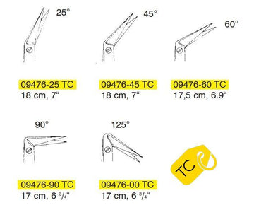 vascular scissors, DIETRICH, with TC insert - Besurgical