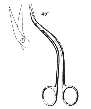 vascular scissors, DE-BAKEY, - Besurgical