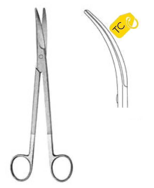 Parametrium scissors w. TC - Besurgical