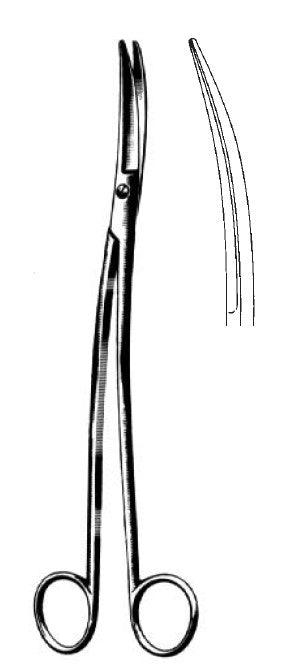 vascular scissors, curved, KLINKENBERG-LOTH - Besurgical