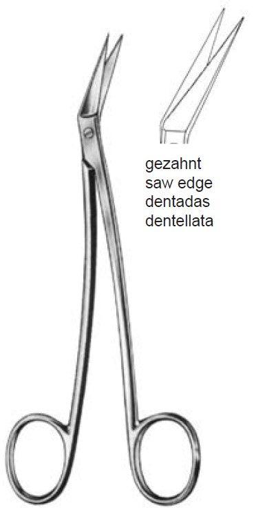 gum scissors, LOCKLIN - Besurgical