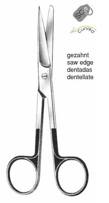 Supercut Scissors,curved,14,5cm - Besurgical