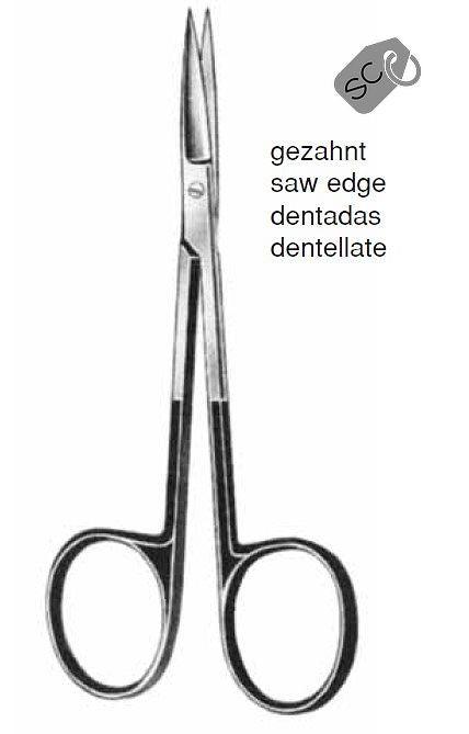 Supercut scissor IRIS,11,5cm - Besurgical