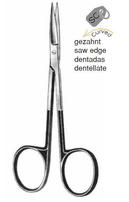 Supercut scissor IRIS,11,5cm - Besurgical