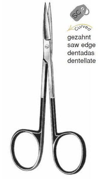 Supercutscissor WAGNER,12cm - Besurgical