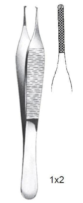 Chirurgisch pincet, 1x2, ADSON - Besurgical