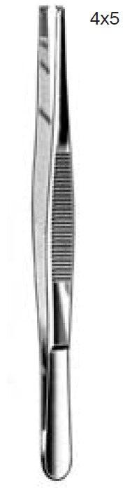 Pincet 4x5 teeth, ADLERKREUTZ - Besurgical