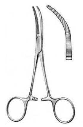 hemostatic forceps,OVERHOLT-BABY - Besurgical