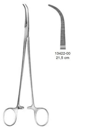 hemostatic forceps, OVERHOLT, fine - Besurgical