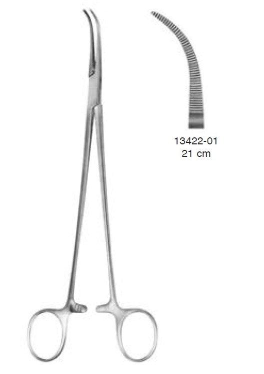hemostatic forceps, OVERHOLT, fine - Besurgical