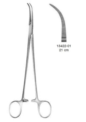 hemostatic forceps, OVERHOLT, fine - Besurgical