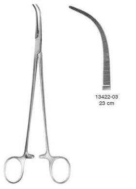 hemostatic forceps, OVERHOLT, fine - Besurgical