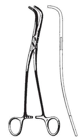 gall duct clamp, GRAY - Besurgical