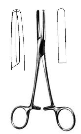 tubing clamp, smooth jaws - Besurgical