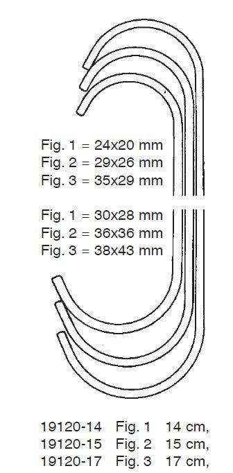 retractors , Type ROUX - Besurgical