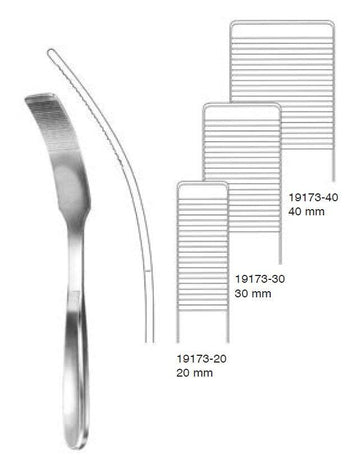 KADER abdominale spatel - Besurgical