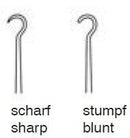 hooklet (dura), FRAZIER - Besurgical