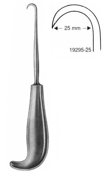 Bone retractor large, 23cm long - Besurgical