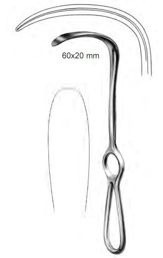retractor, LANGENBECK - Besurgical