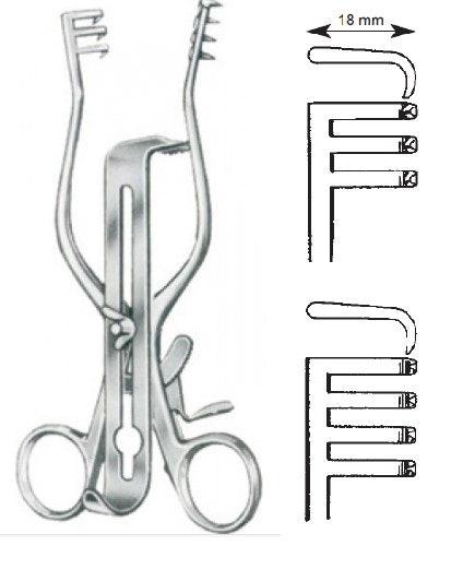 retractor, HENLEY, complete set - Besurgical