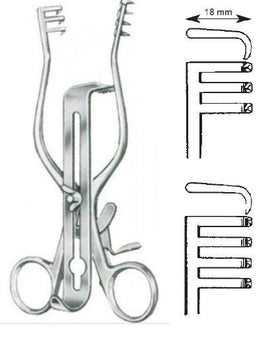 retractor, HENLEY, complete set - Besurgical