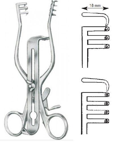 retractor, HENLEY, complete set - Besurgical