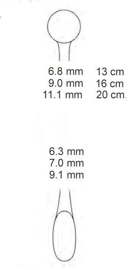 bone curette, VOLKMANN double - Besurgical