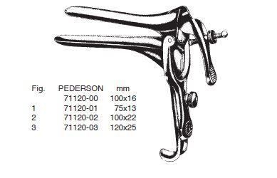 Vaginaal speculum, PEDERSON - Besurgical