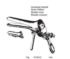 Vaginaal speculum, Zwitsers model, CUSCO - Besurgical